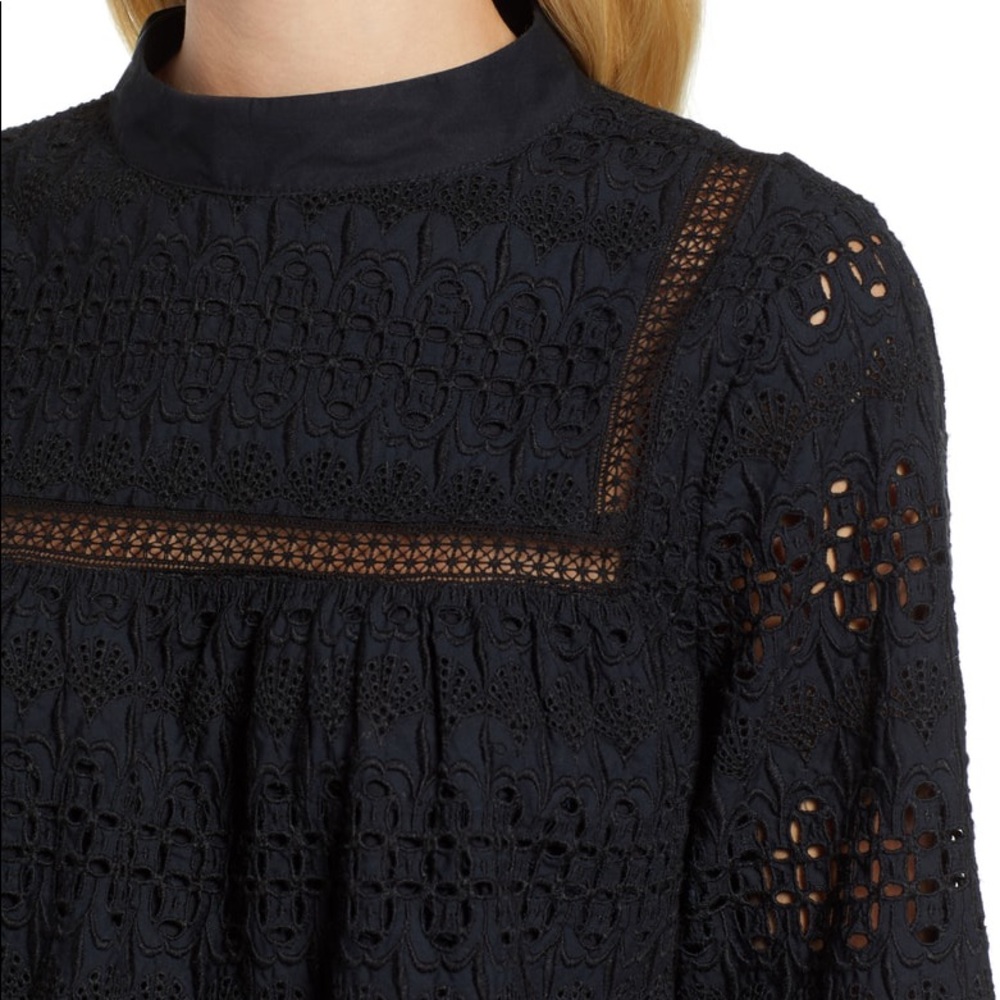 Vineyard Vines Black Blouse